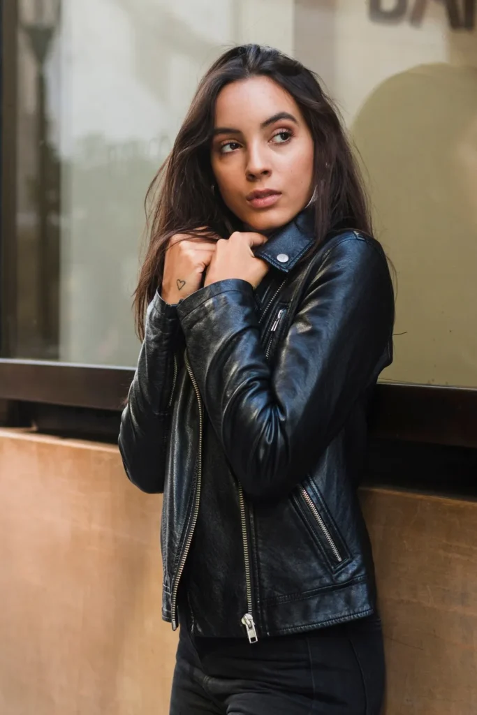 imgi 1 portrait young woman black jacket looking away 23 2148148238