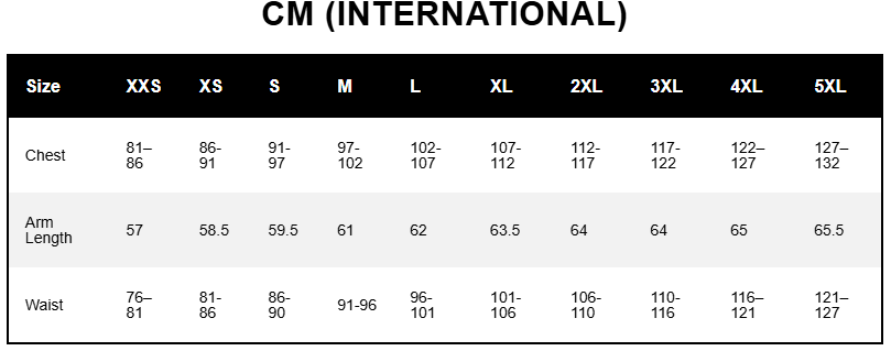 Men Size Guide Image 2