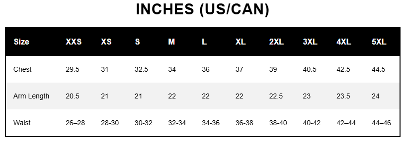 Women Size Guide Image 1