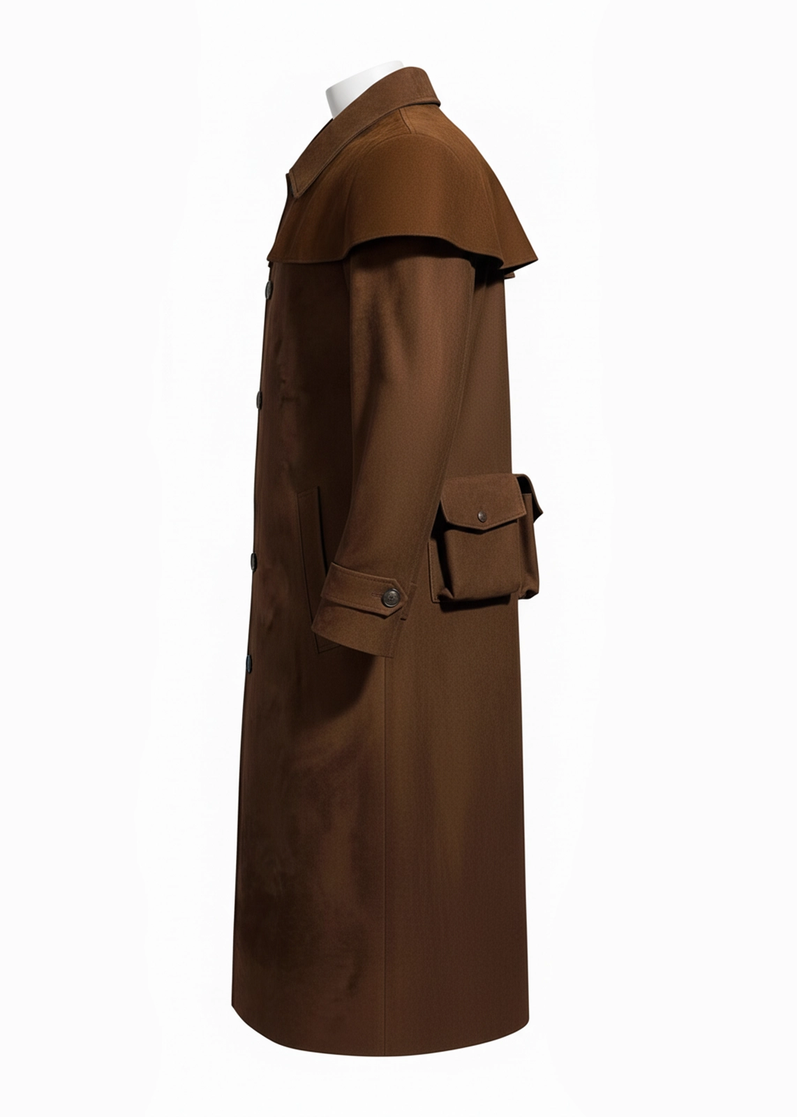 A7 Suede Fallout NCR Duster Coat