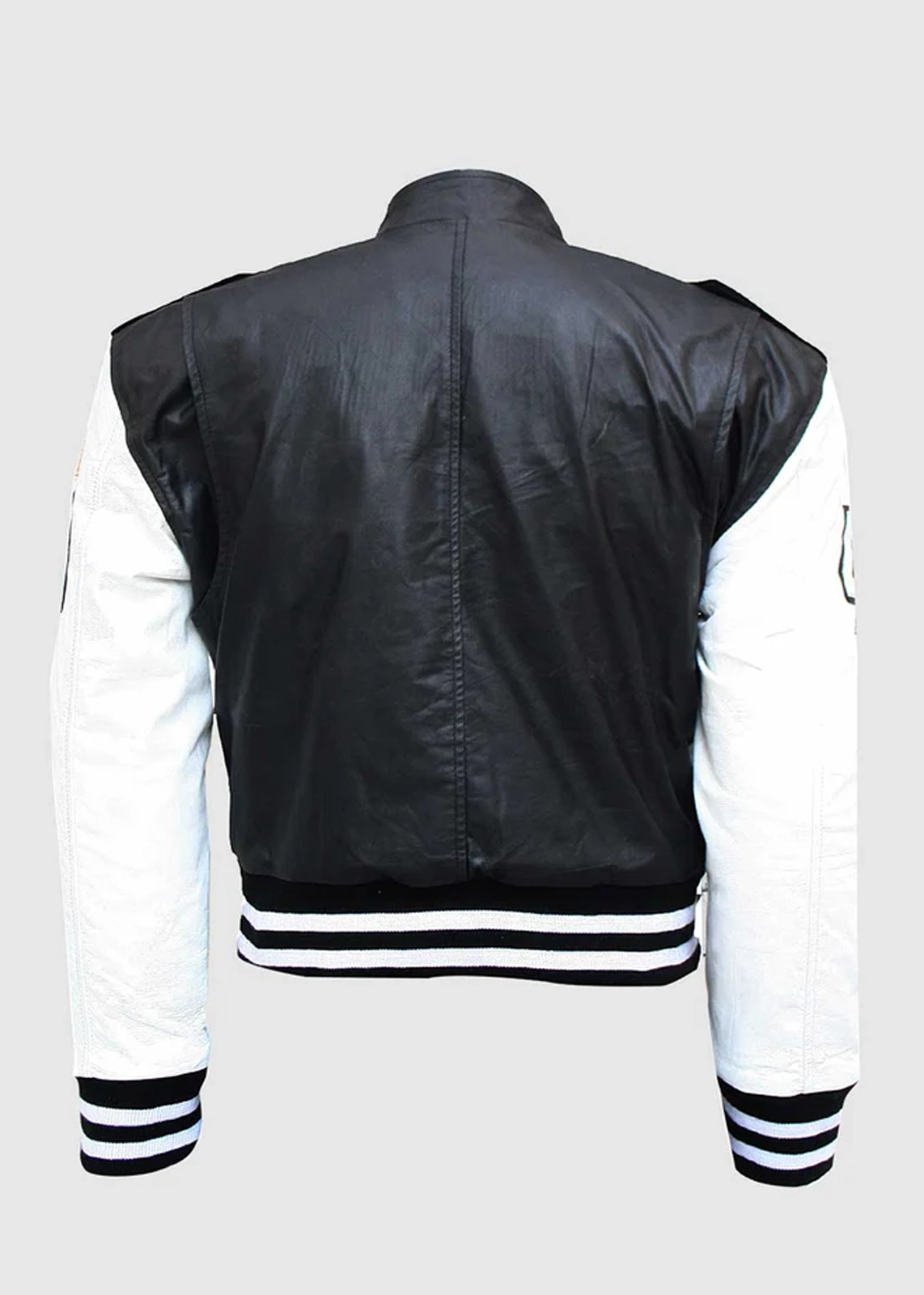 Black and White Varsity Jacket