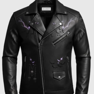 Raven of the Abyss Leather Jacket