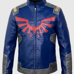 Blue Legendary Race Shield Edition Legend of Zelda Jacket