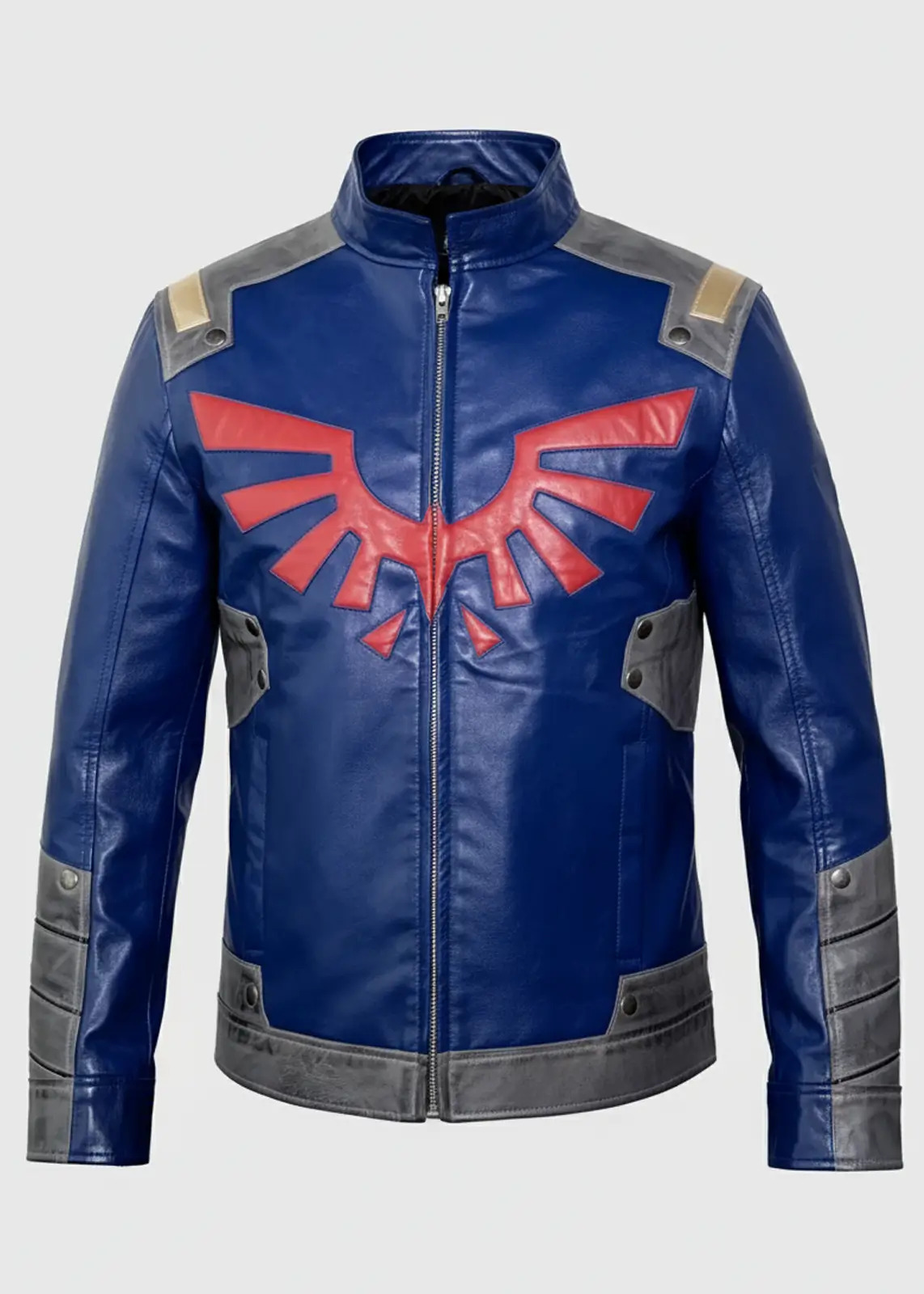 Blue Legendary Race Shield Edition Legend of Zelda Jacket