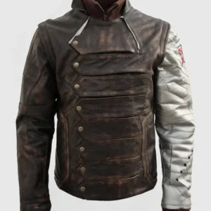 Brown Winter Soldier Bucky Barnes Jacket