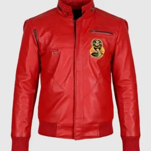 Mens Cobra Kai Leather Jacket