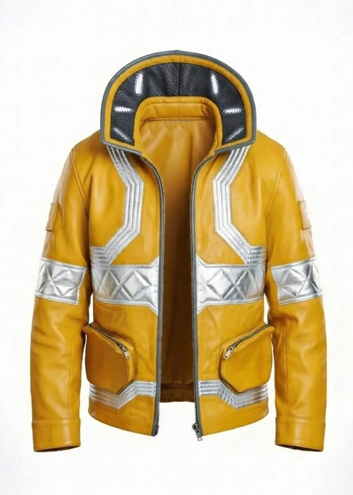 David Martinez Cyberpunk Leather Jacket