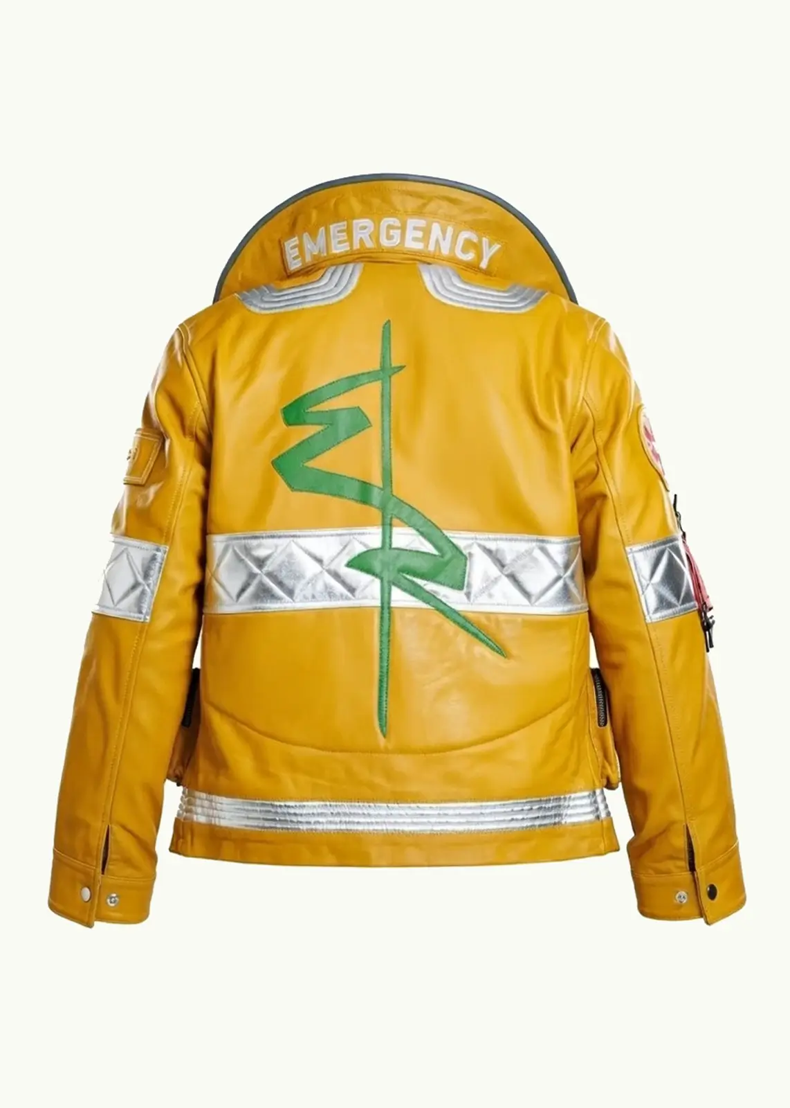 David Martinez Cyberpunk Leather Jacket - Image 5