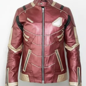 Tony Stark's Ironman Armor Leather Jacket