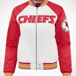 Kansas City Chiefs White and Red Starters Jacket