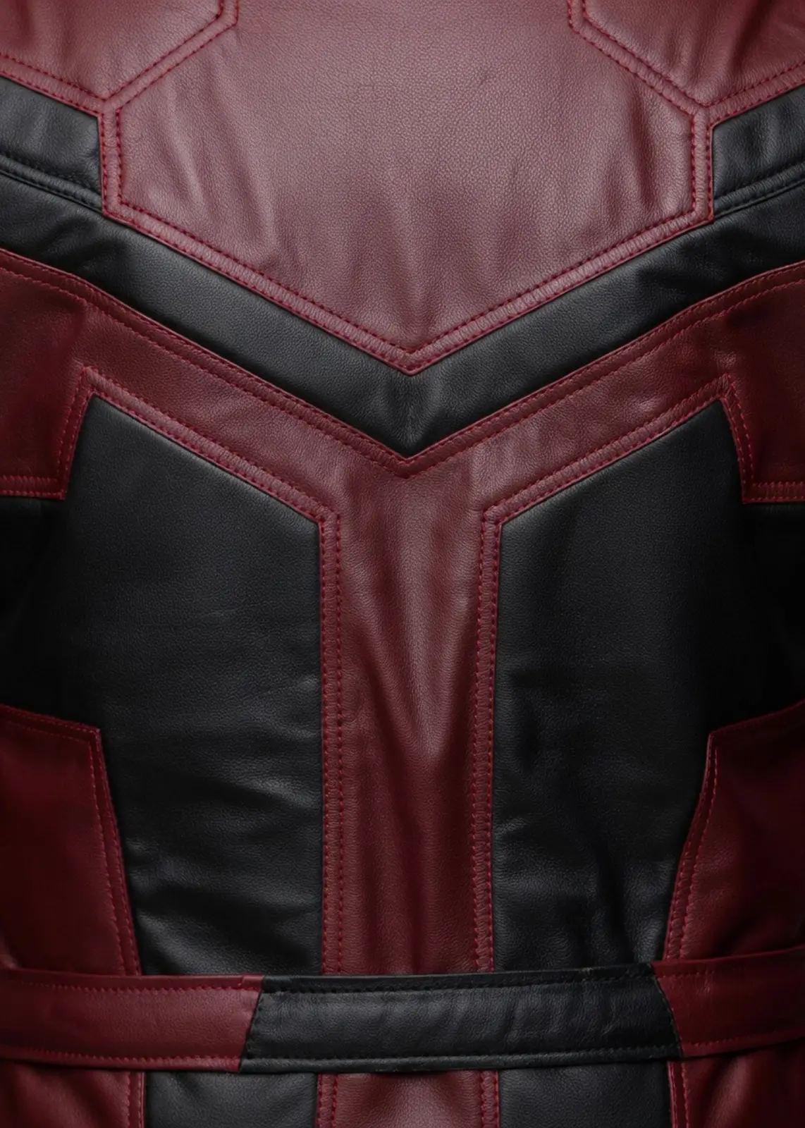 Marvel's Daredevil Red & Black Leather Jacket - Image 5