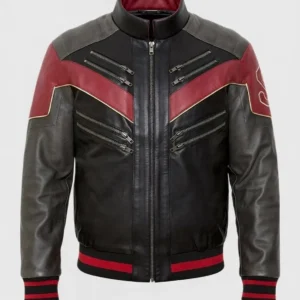 Miles Morales Spiderman Into Spider Verse Leather Jacket