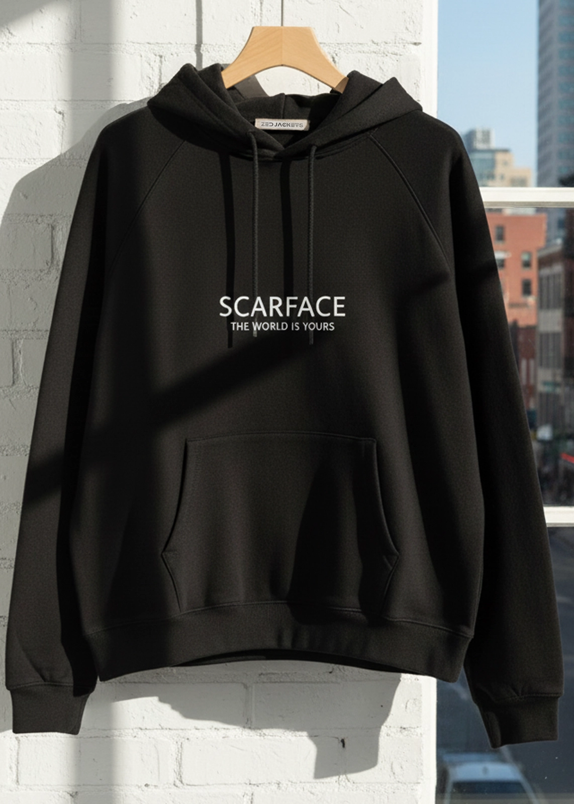 Fleece Scarface Hoodie