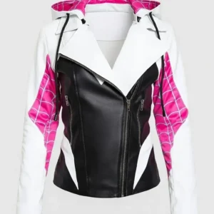 Spider Gwen Stacy Leather Jacket
