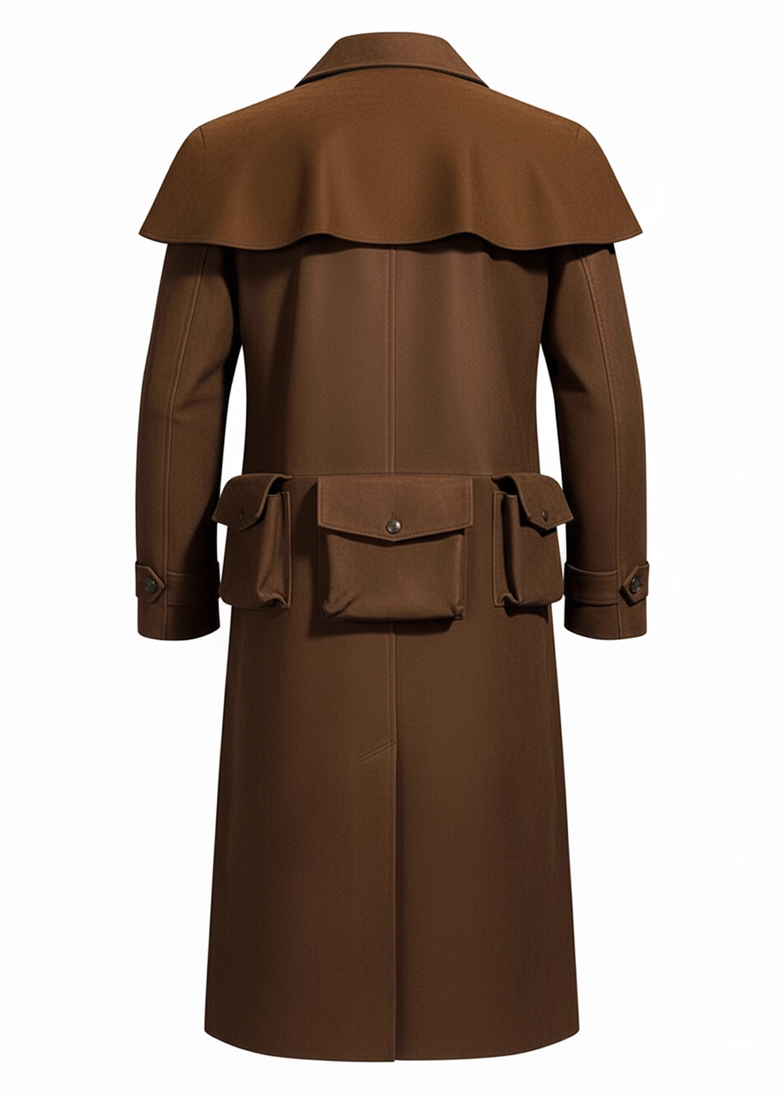 A7 Suede Fallout NCR Duster Coat - Image 4