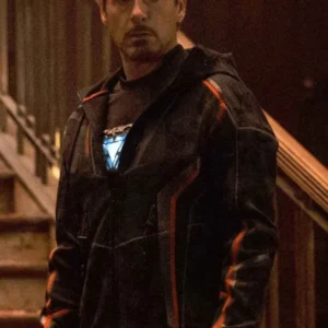 Avengers Infinity War Tony Stark Hooded Jacket