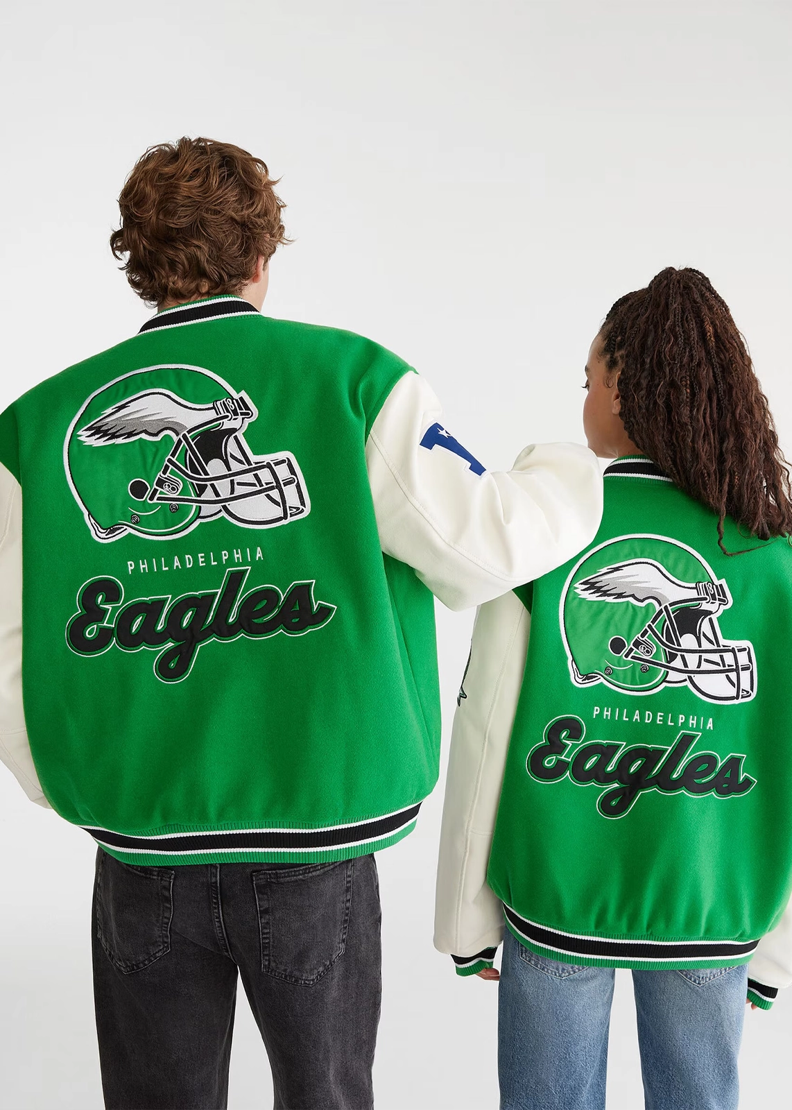 Philadelphia Eagles Varsity Bomber Jacket