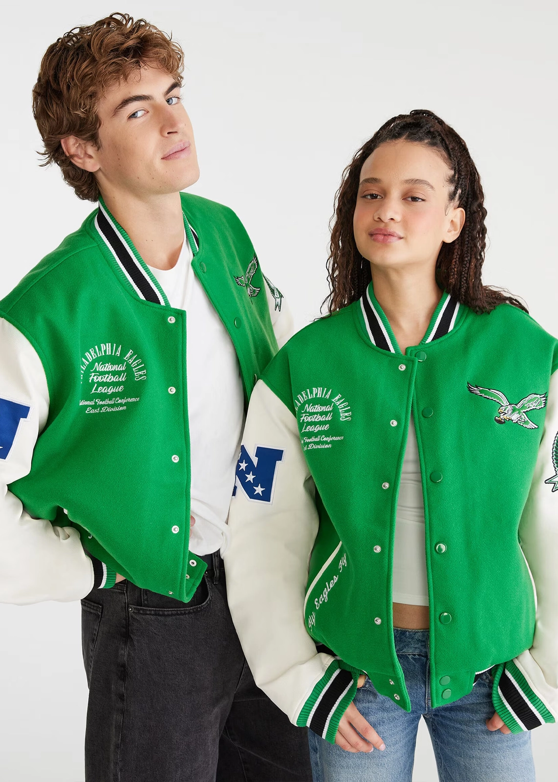 Philadelphia Eagles Varsity Bomber Jacket