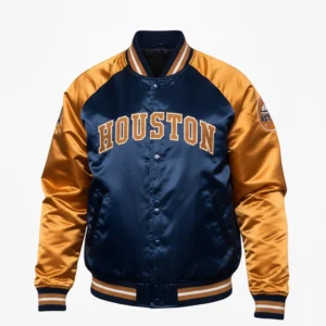 Houston Astros Satin Varsity Jacket