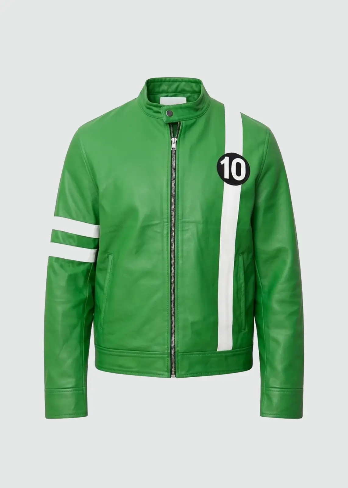 Green Ben 10 Omniverse Leather Jacket - Image 4