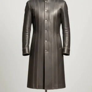 The Outrider – Charcoal Grey Paneled Duster Coat