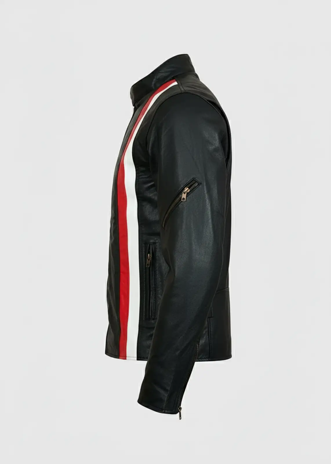 Scott Summers Black Leather Jacket - Image 2
