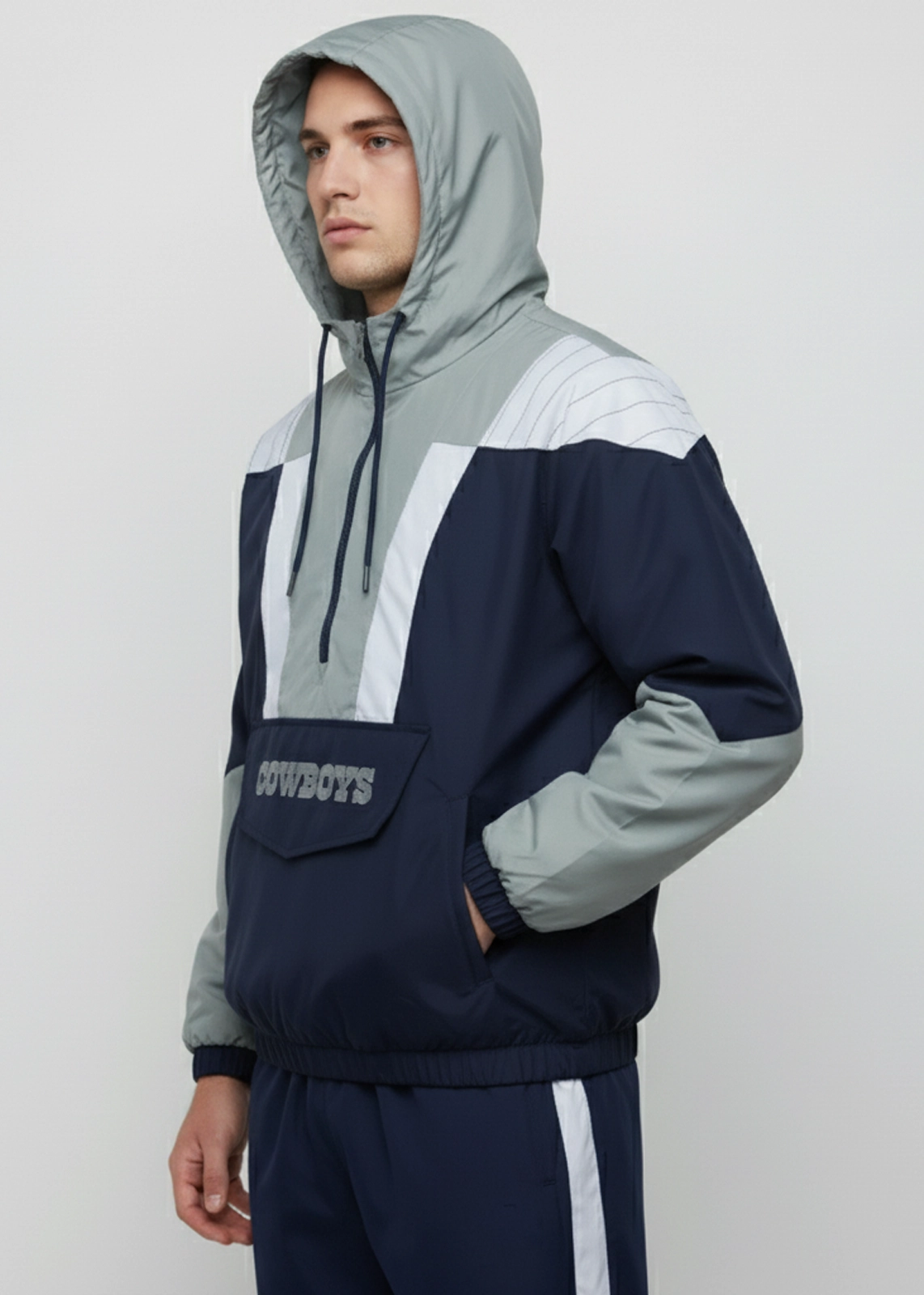 Men’s Starter Dallas Cowboys Pullover Vintage Jacket