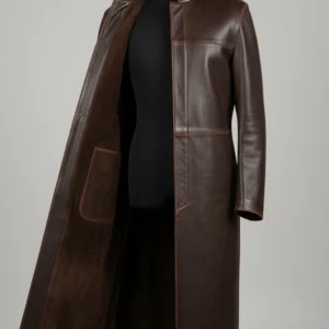 The Nomad–Dark Brown Duster Coat