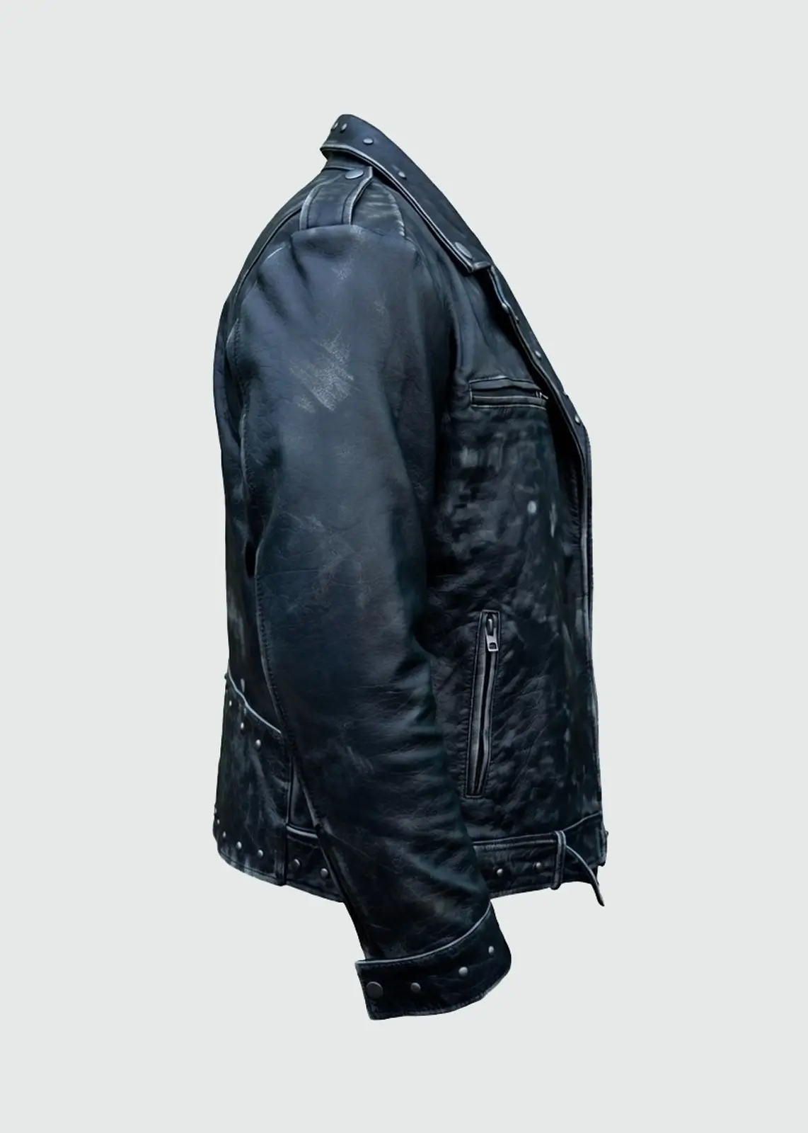 Tunnel Snakes Fallout Leather Jacket For Men