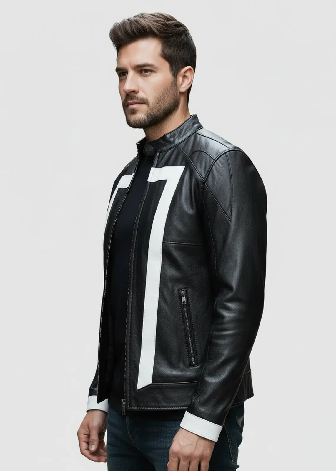 Ghost Rider Robbie Reyes Leather Jacket - Image 2