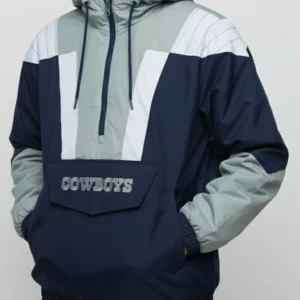 Men's Starter Dallas Cowboys Pullover Vintage Jacket