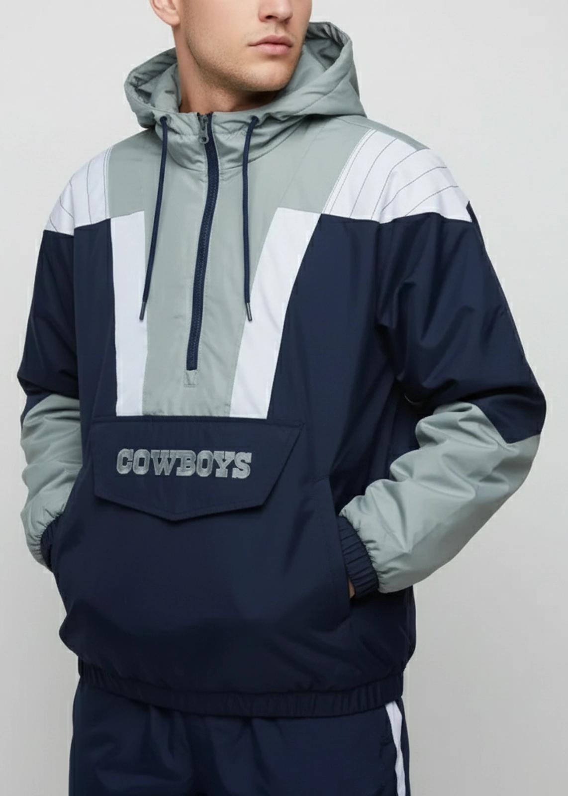 Men’s Starter Dallas Cowboys Pullover Vintage Jacket