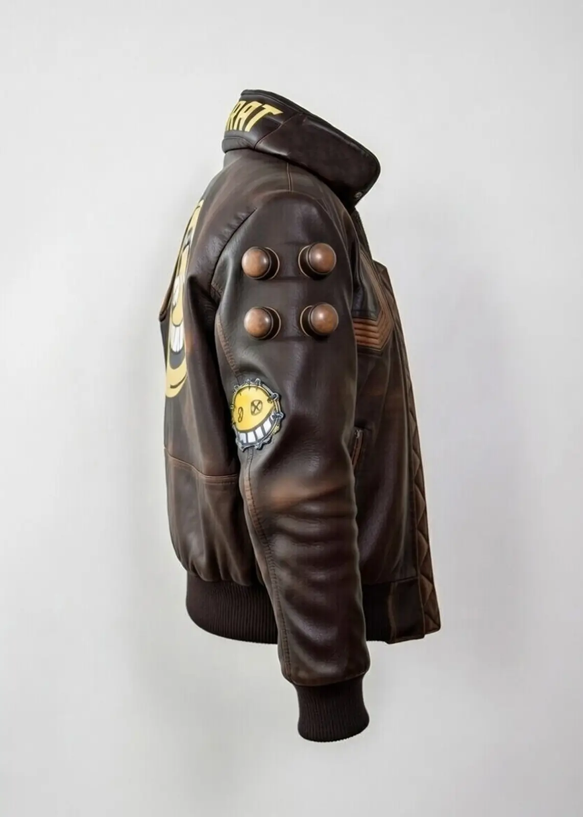 Men’s Junkrat Steampunk Leather Jacket - Image 5