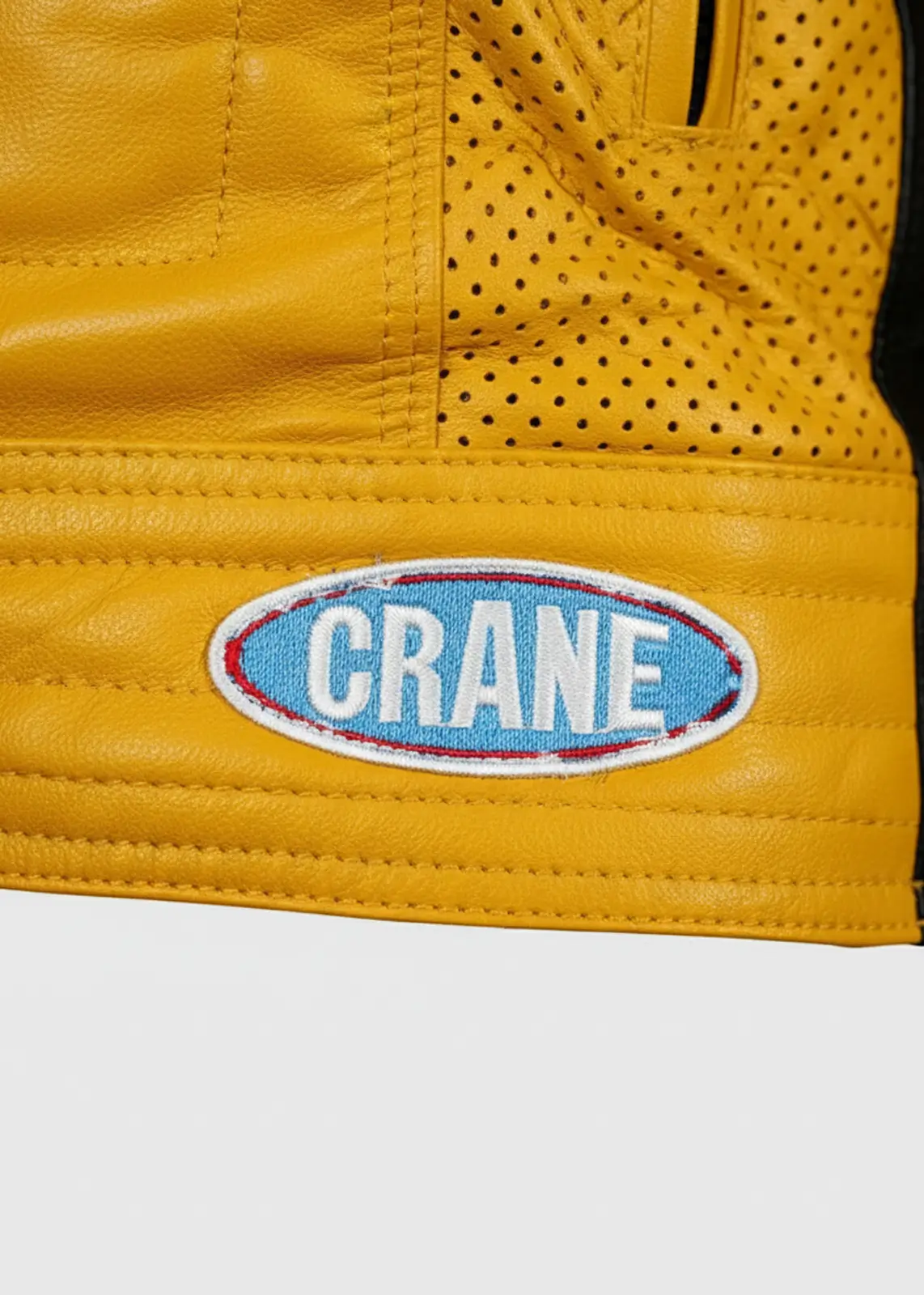 Kill Bill Black and Yellow Leather Motorcycle Jacket - Image 4