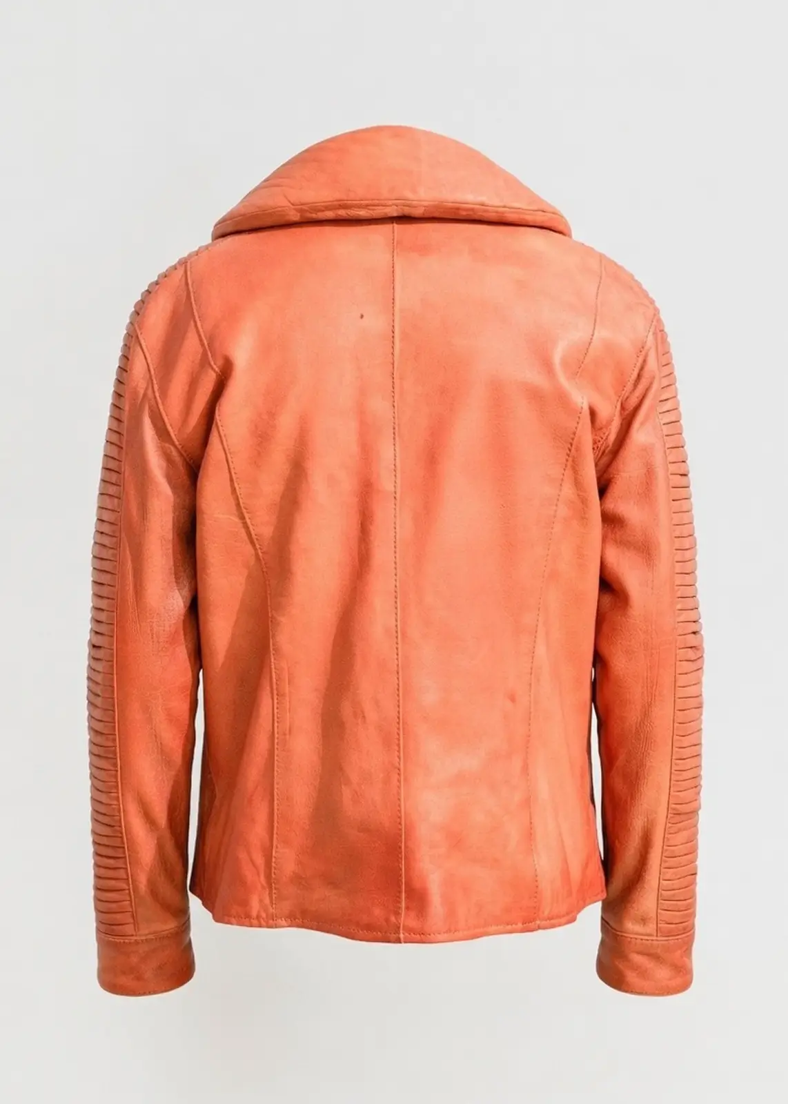 Men’s Luke Skywalker X Wing Pilot Orange Leather Jacket