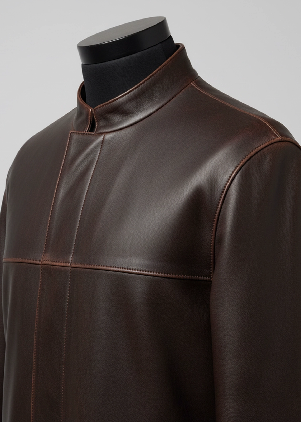 The Nomad–Dark Brown Duster Coat - Image 3