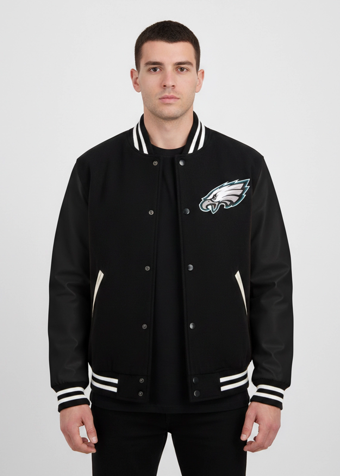 Men’s NFL Philadelphia Eagles Reversible Fleece Jacket