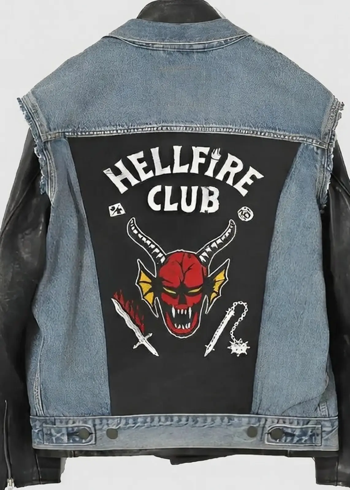 Stranger Things Eddie Munson Jacket For Men - Image 4