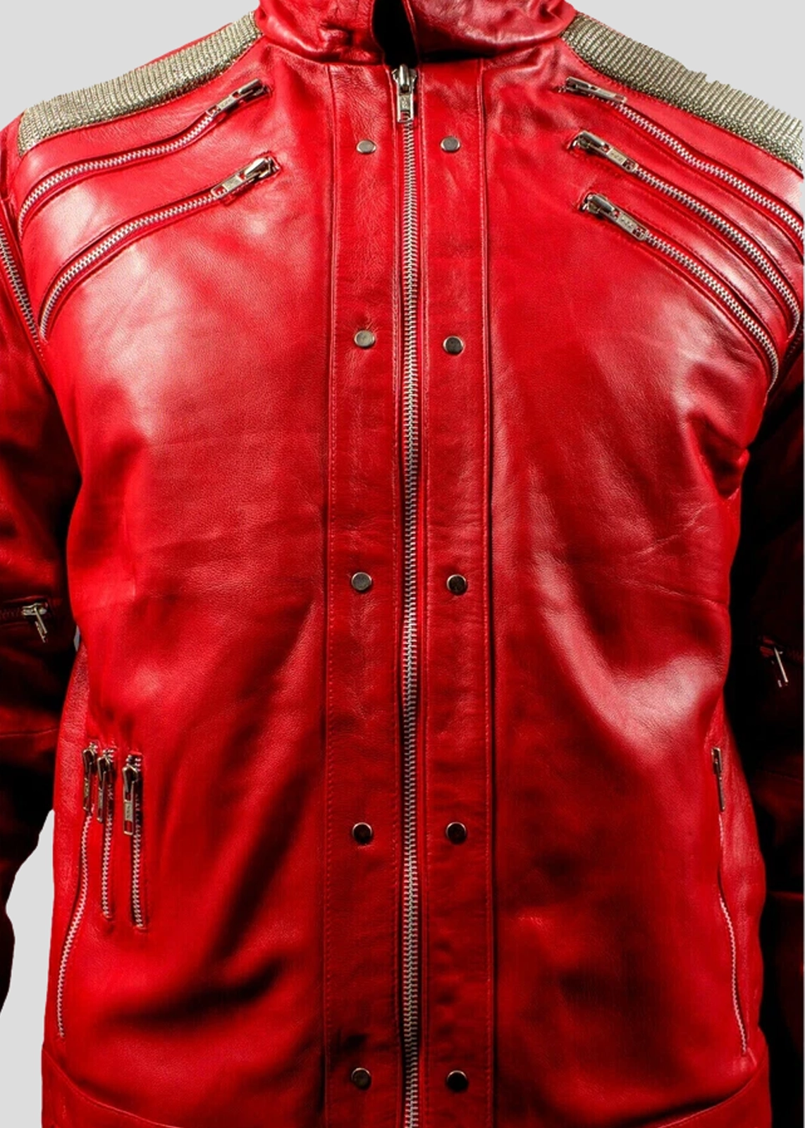 Michael Jackson Beat It Red Jacket - Image 4