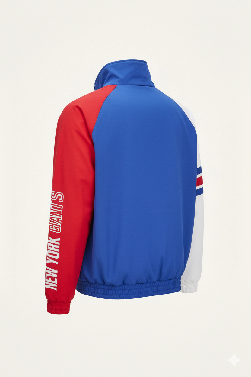 NFL New York Giants Quarter Zip Jacket
