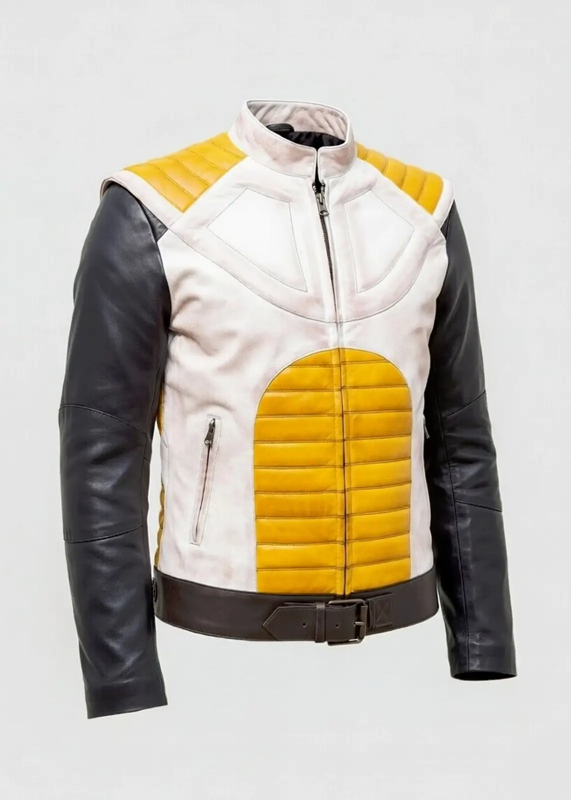 DBZ Vegeta Prince Of Saiyans Leather Jacket - Image 3