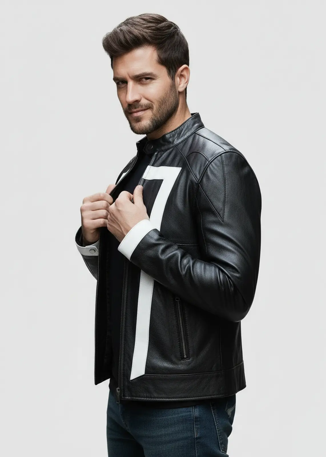 Ghost Rider Robbie Reyes Leather Jacket - Image 4