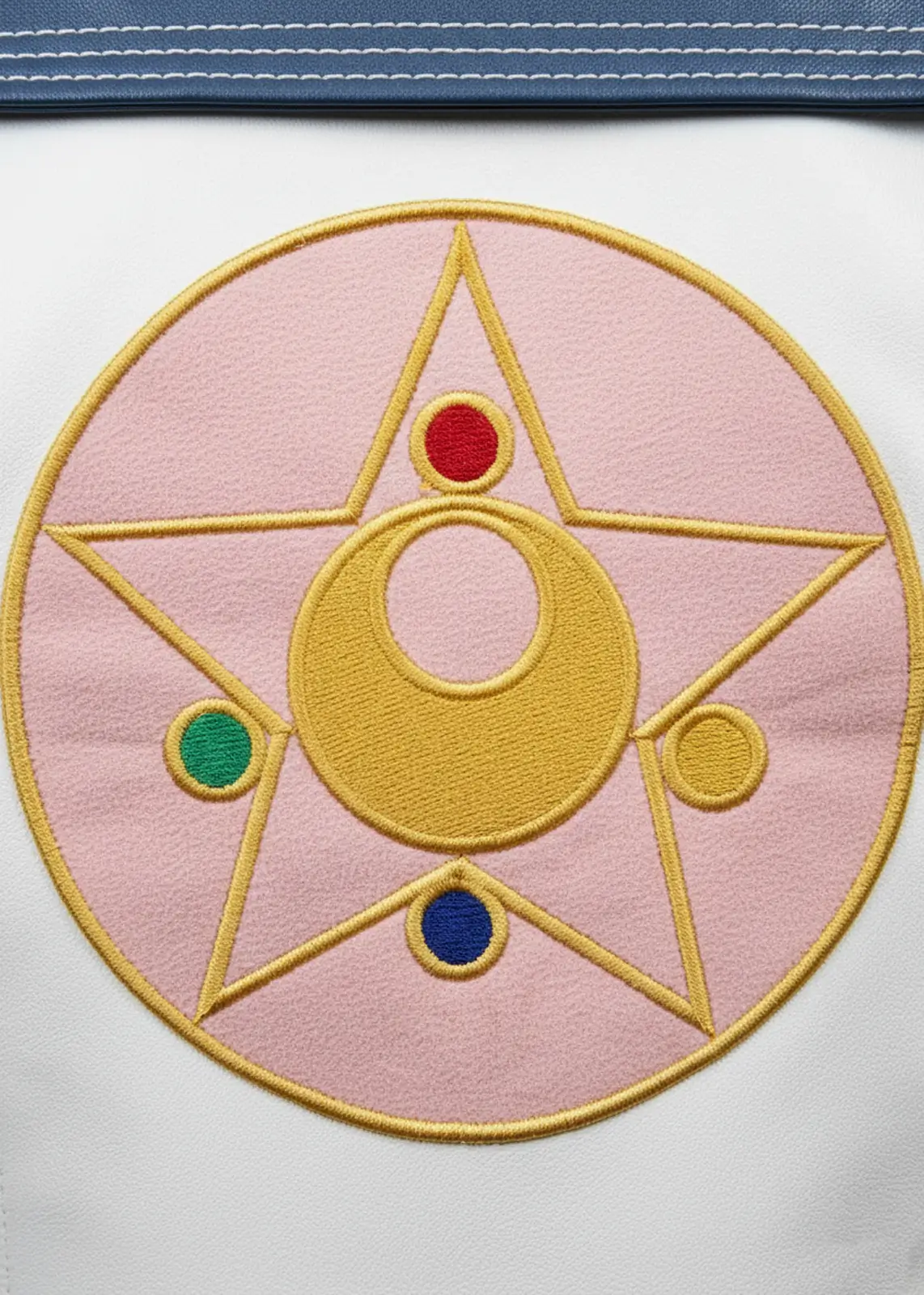 Women’s Sailor Moon Racer Leather Jacket - Image 4