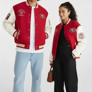 San Francisco 49ers Varsity Bomber Jacket