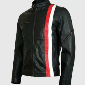 Scott Summers Black Leather Jacket