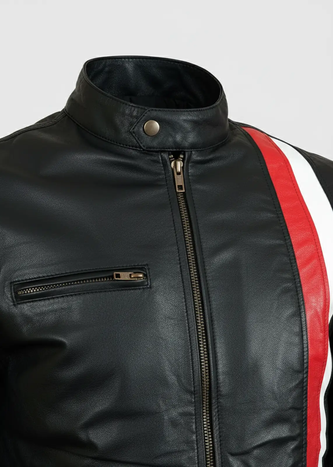 Scott Summers Black Leather Jacket - Image 4