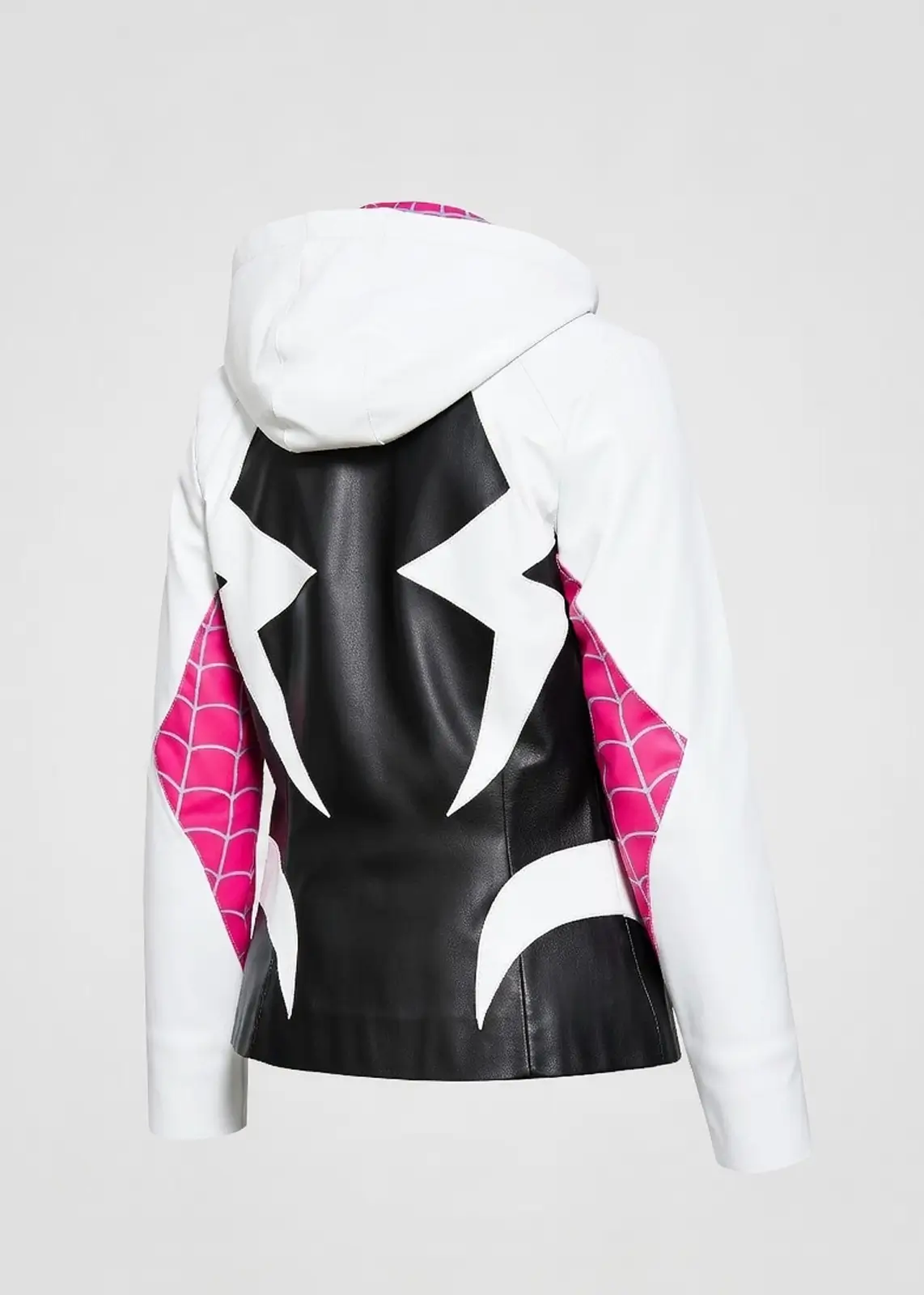 Spider Gwen Stacy Leather Jacket - Image 5