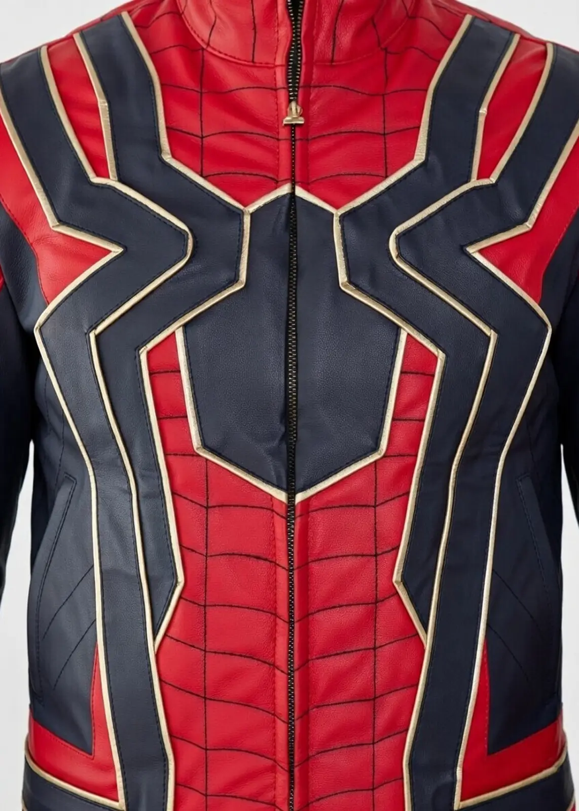 Spiderman Infinity War Leather Jacket - Image 4