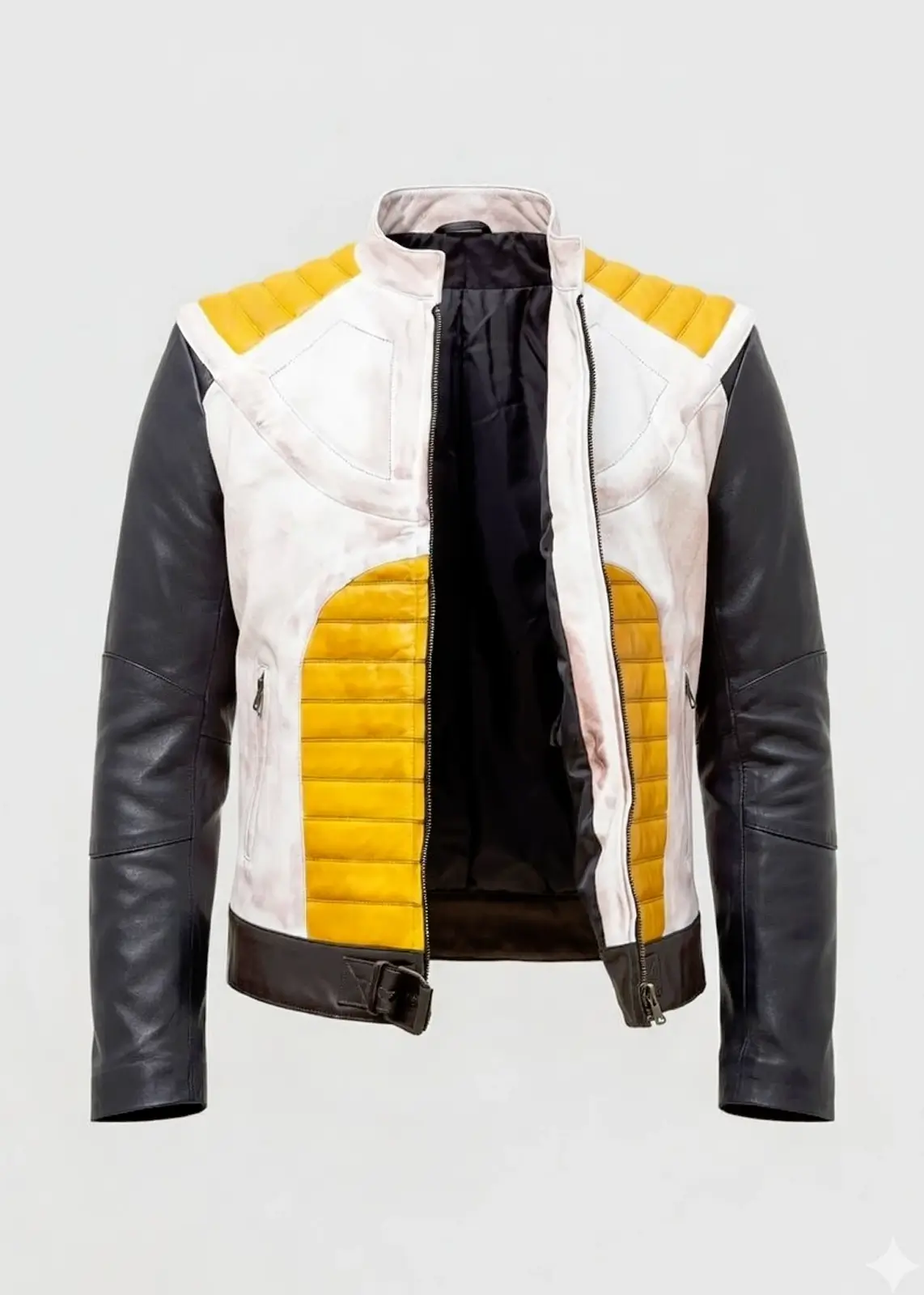 DBZ Vegeta Prince Of Saiyans Leather Jacket - Image 5