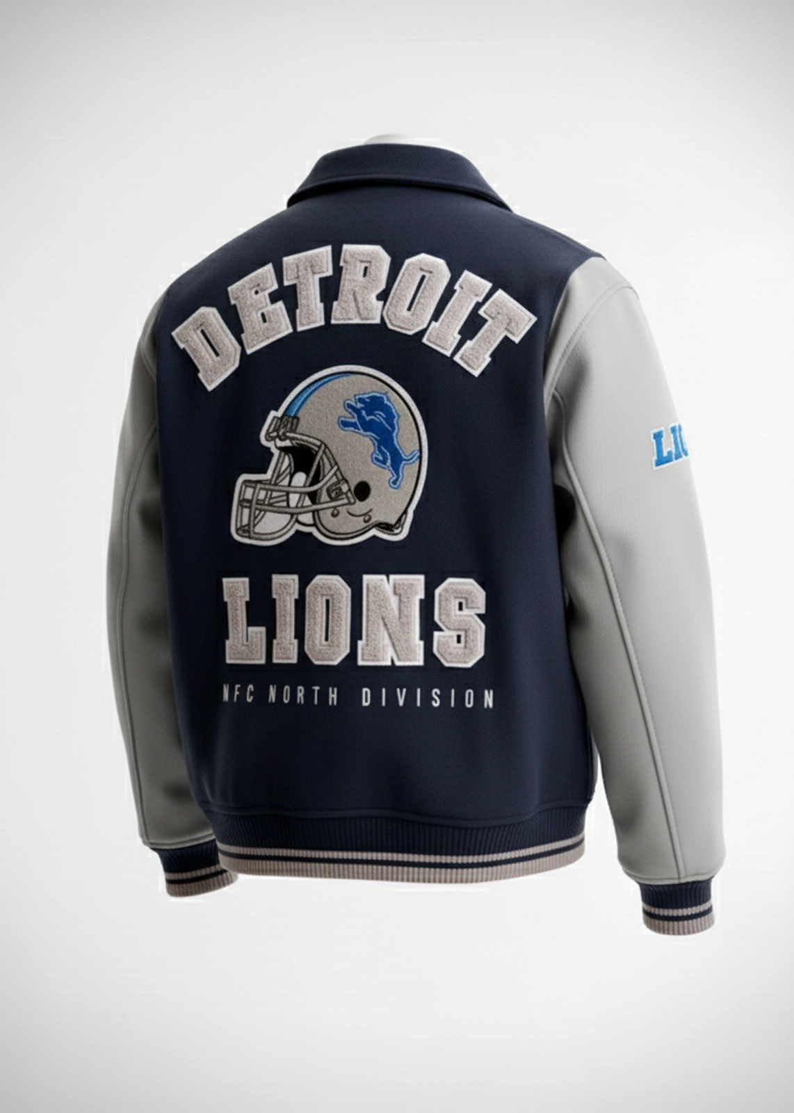 Detroit Lions Varsity Jacket - Image 3